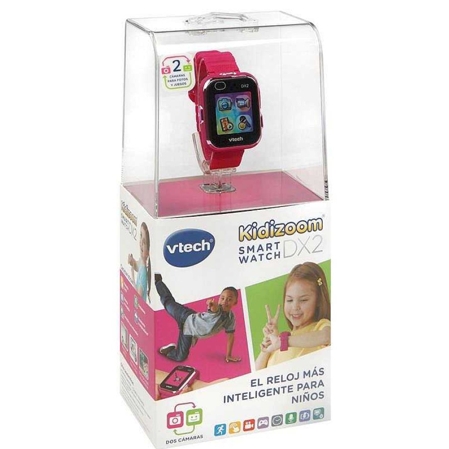 Juguetes Electr Nicos VTech | Reloj Kidizoom Smart Wach Dx2 Rosa Vtech