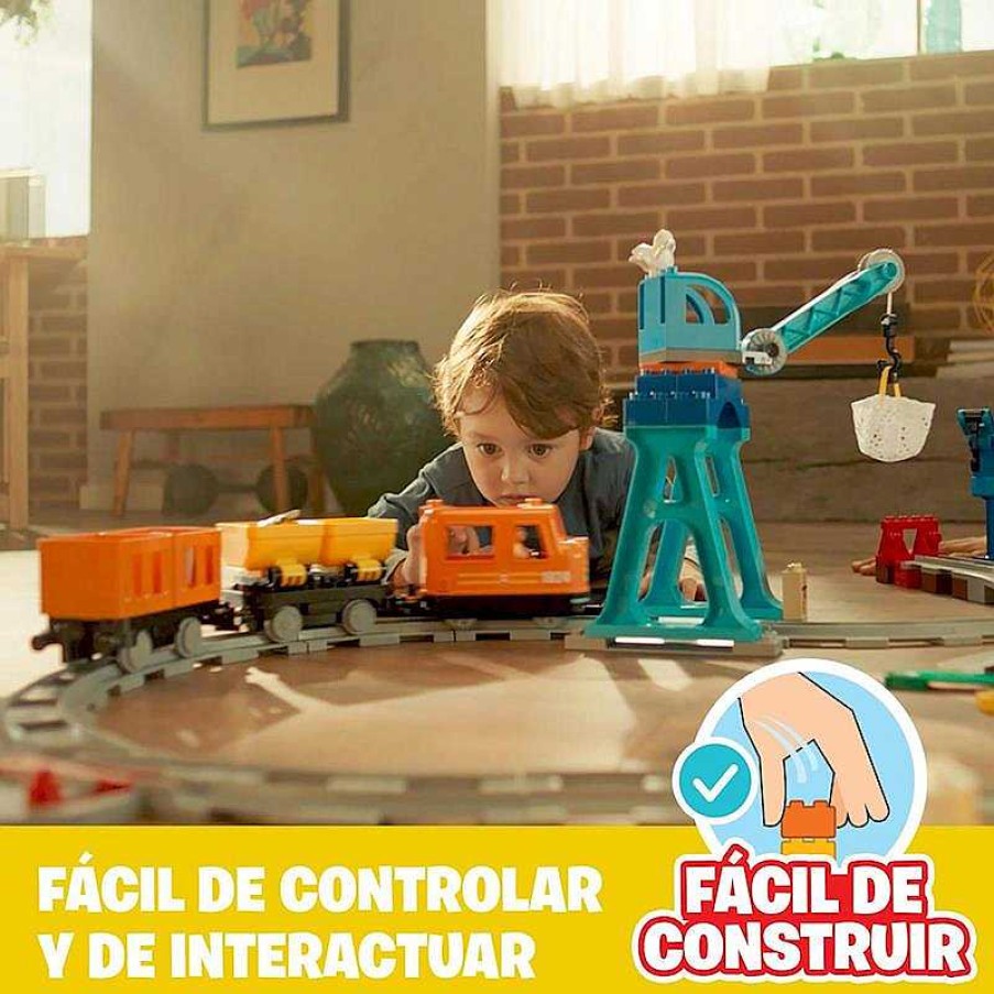 Juegos De Construcci N Lego | Tren De Mercanc As Teledirigido Lego Duplo