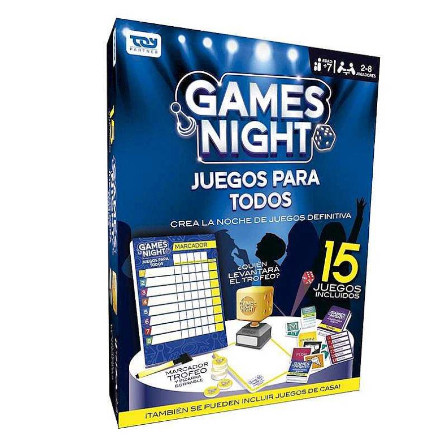 Juegos De Mesa Toy Partner | Juego Games Night En Familia