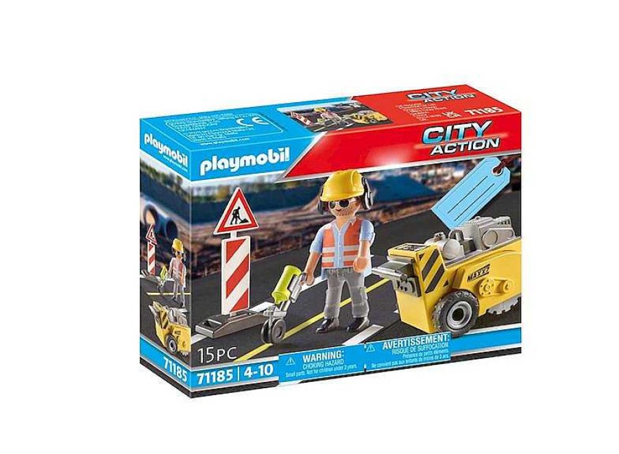 Playmobil Playmobil | Trabajador De La Construcci N Playmobil City Action