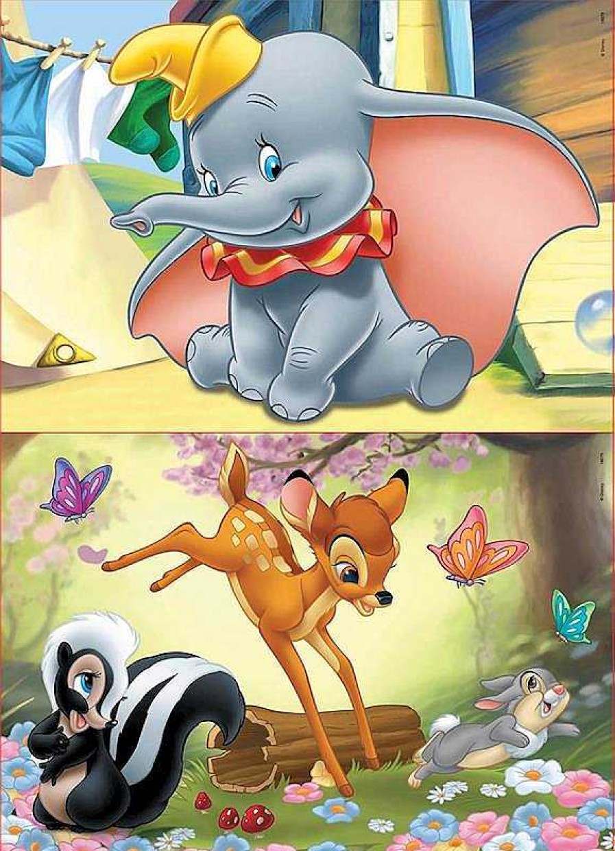 Puzzles Educa Borrás | Puzzles Educa Dumbo Y Bambi 2X16