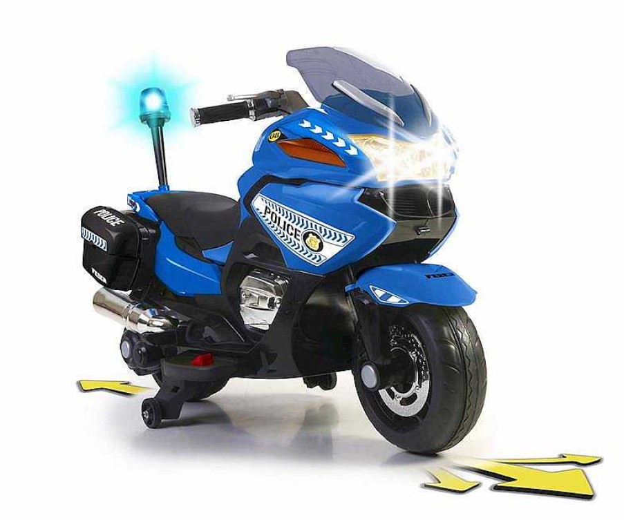 Coches El Ctricos Infantiles Feber | Moto Bater A De Polic A 12V