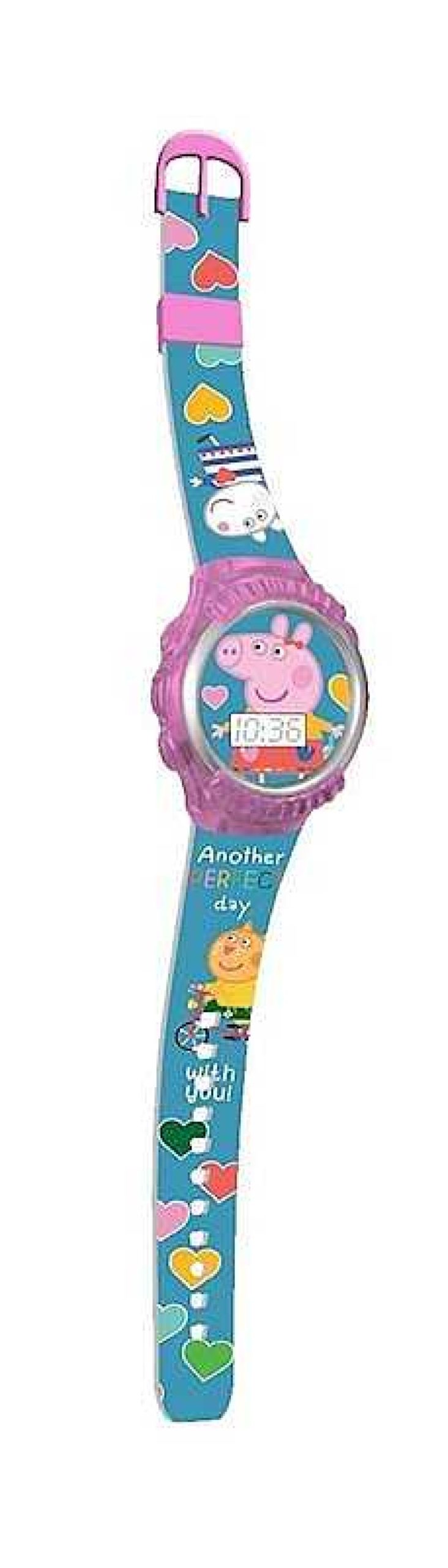 Juguetes Electr Nicos Kids Euroswan | Set Reloj Con Walkie Talkie Peppa Pig