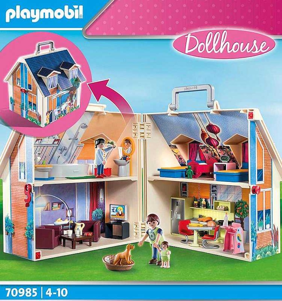 Playmobil Playmobil | Casa Mu Ecas Malet N Playmobil Dollhouse