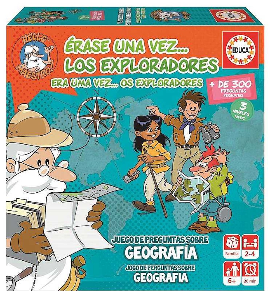 Puzzles Educa Borrás | Juego Rase Una Vez Los Exploradores