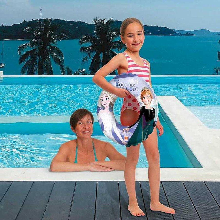 Juguetes Para Piscina Y Accesorios Unice | Flotador Hinchable Frozen 50Cm