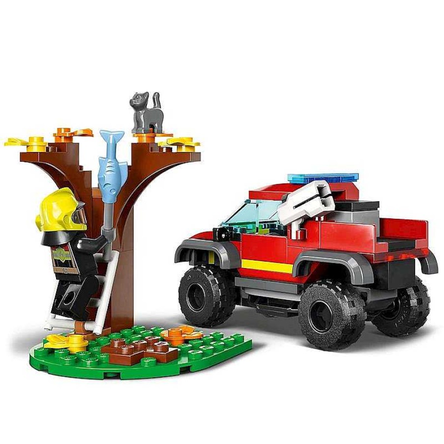 Juegos De Construcci N Lego | Cami N De Rescate Bomberos Lego City Fire