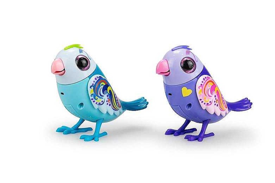 Figuras De Acci N Bizak | Pack 2 Pajaritos Digibirds