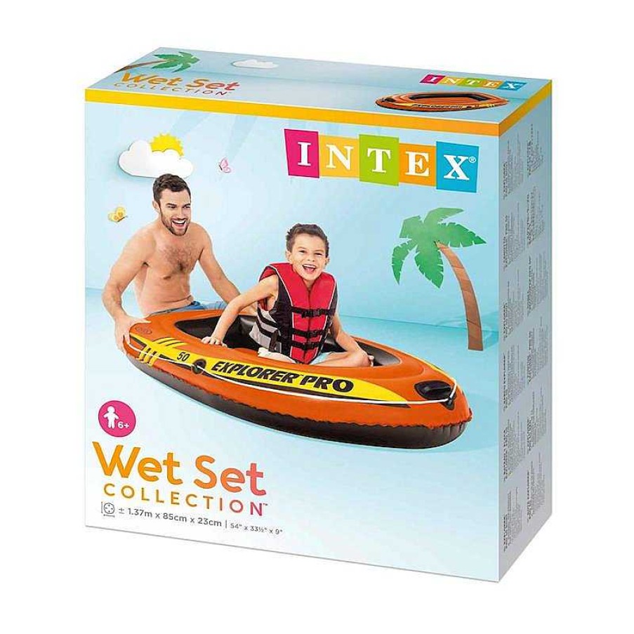 Juguetes Verano Intex | Barca Hinchable Explorer Pro 50 Intex