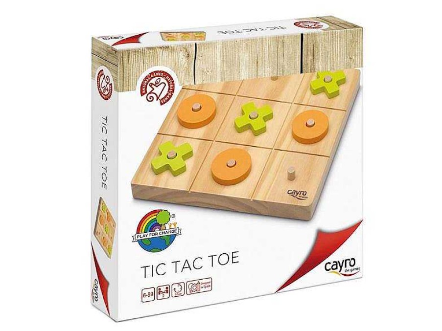 Juegos De Mesa Cayro | Juego Tic Tac Toe De Madera