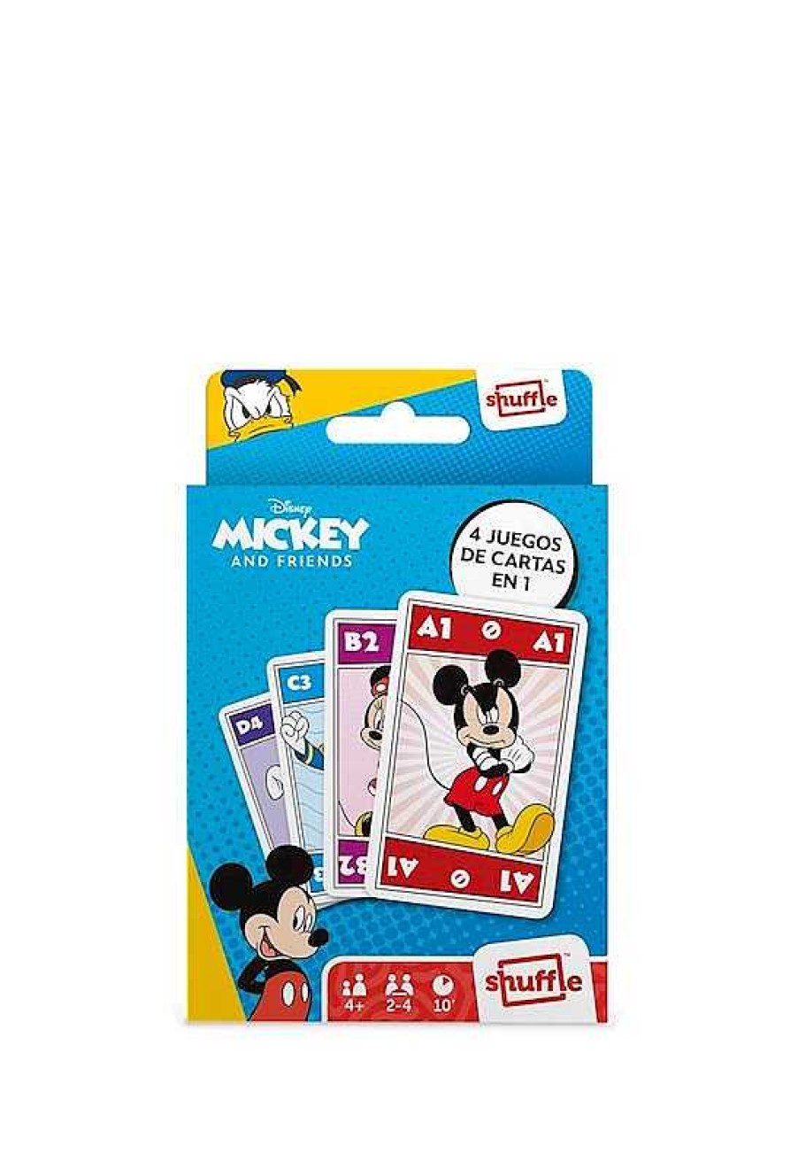 Juegos De Mesa Fournier | Baraja Infantil Mickey Y Amigos