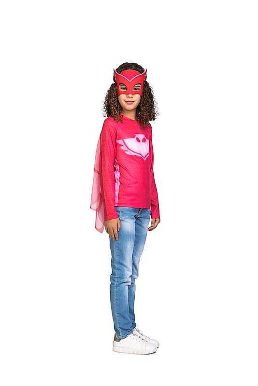 Disfraces Viving Costumes | Disfraz Pj Masks Owlette 3-4 A Os Camiseta Viving Costumes