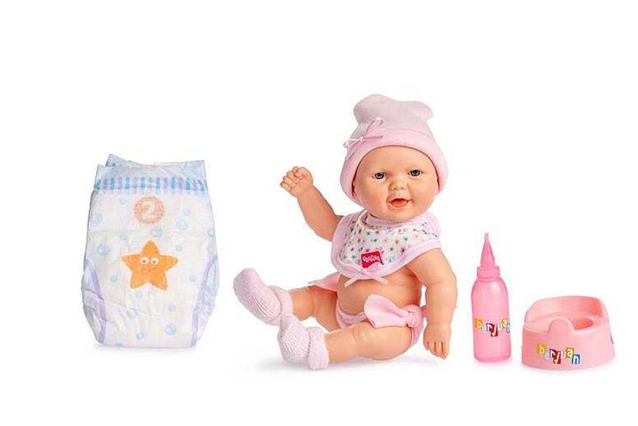 Mu Ecas Berjuan | Mu Eca Baby Pipi Con Traje Rosa Y Accesorios