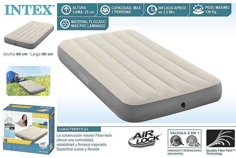 Juguetes Para Piscina Y Accesorios Intex | Colchon Hinchable Standard Intex