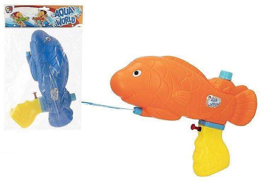 Juguetes Para Piscina Y Accesorios Color Baby | Pistola De Agua Aqua World Pez