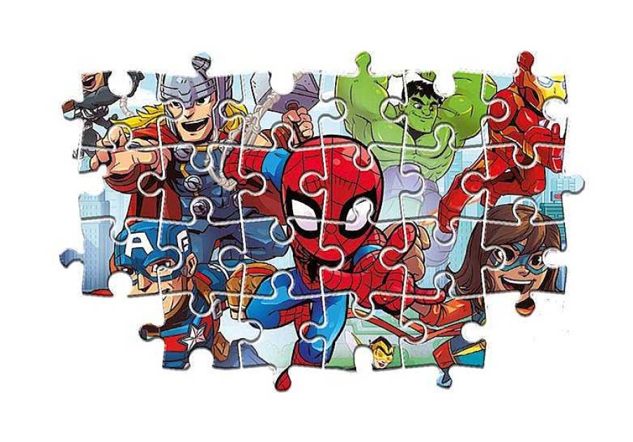 Puzzles Clementoni | Puzzle Marvel Superh Roes 24 Piezas