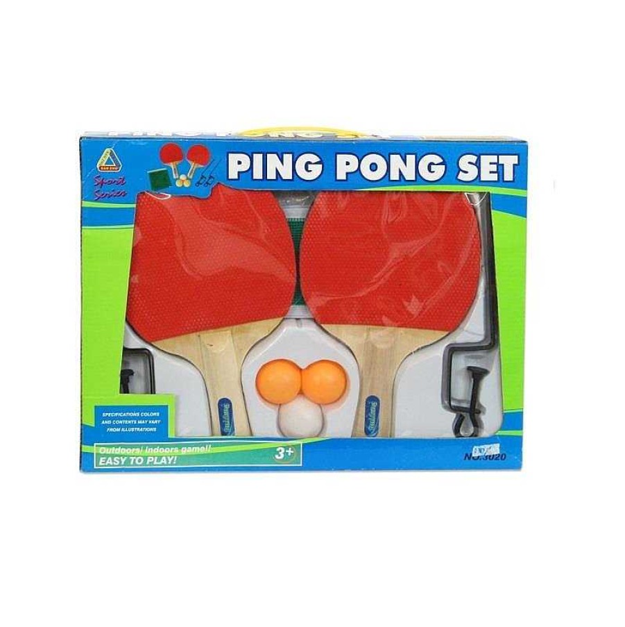 Juguetes Aire Libre Juinsa | Palas Ping Pong Set 2 Raquetas Juinsa