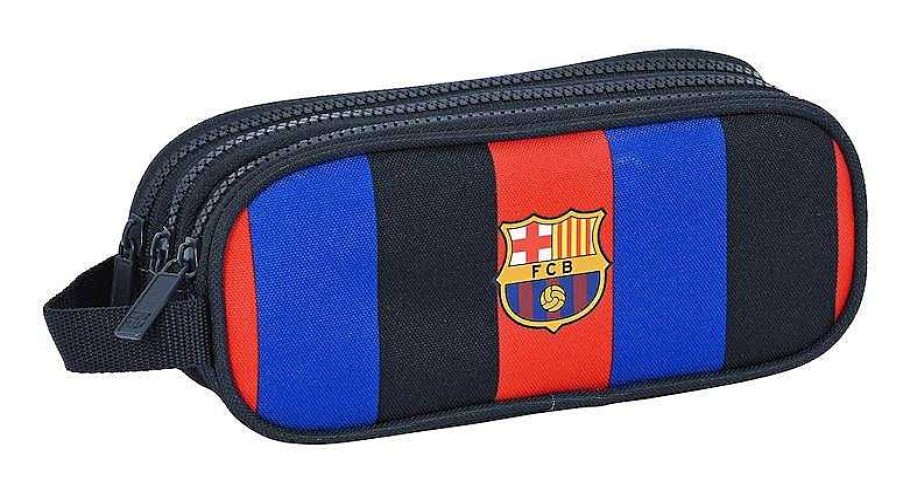 Material Escolar Safta | Estuche Triple F.C. Barcelona Safta