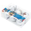 Adornos Navide Os Safta | Bolas Navidad Patrulla Canina Pack 6 Plata