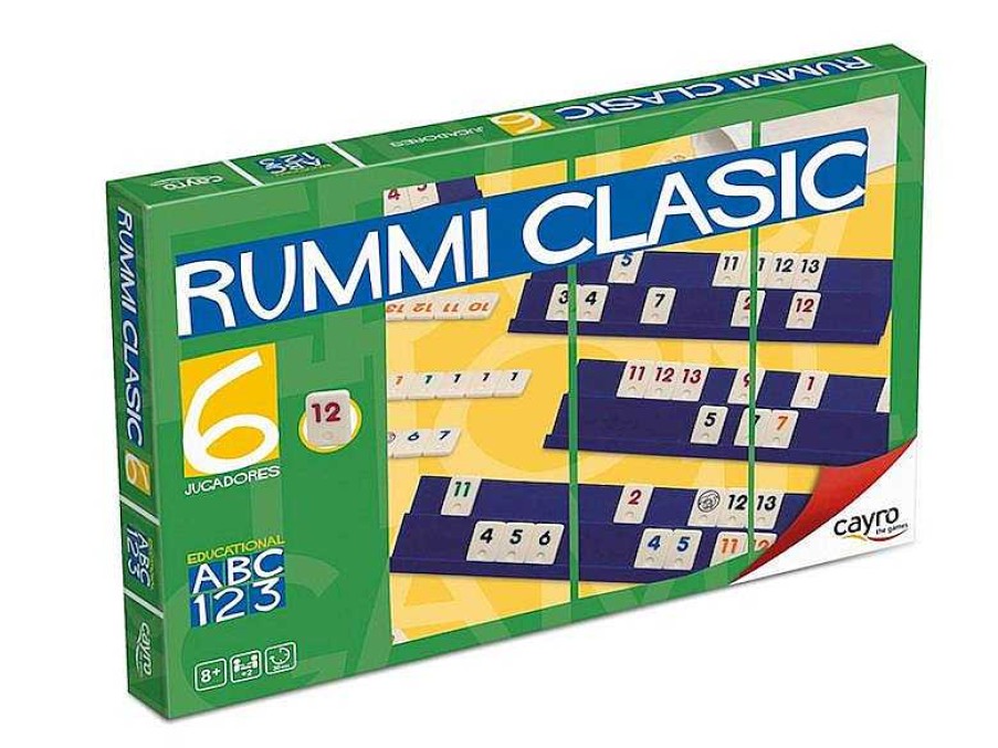 Juegos De Mesa Cayro | Juego Tradicional Rummi Classic 6 Jugadores