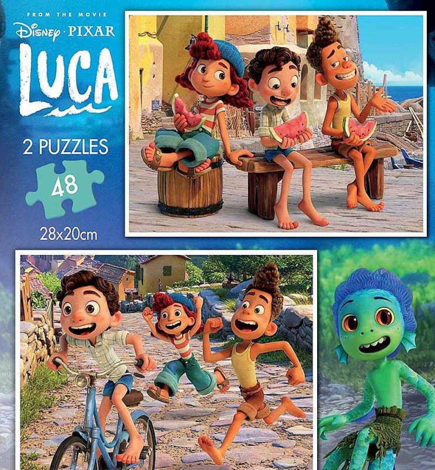 Puzzles Educa Borrás | Puzzle Luca Disney 2X48