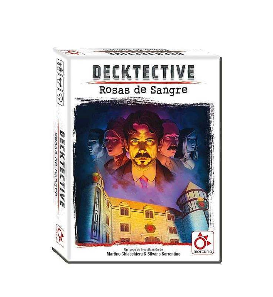 Juegos De Mesa Mercurio | Juego Decktective Rosas De Sangre