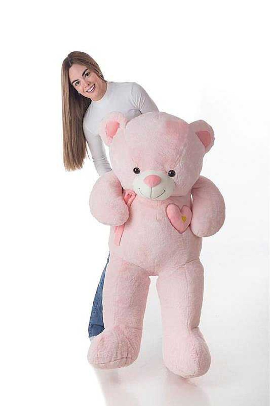 Peluches Creaciones Llopis | Peluche Oso Valent N Rosa 140 Cm