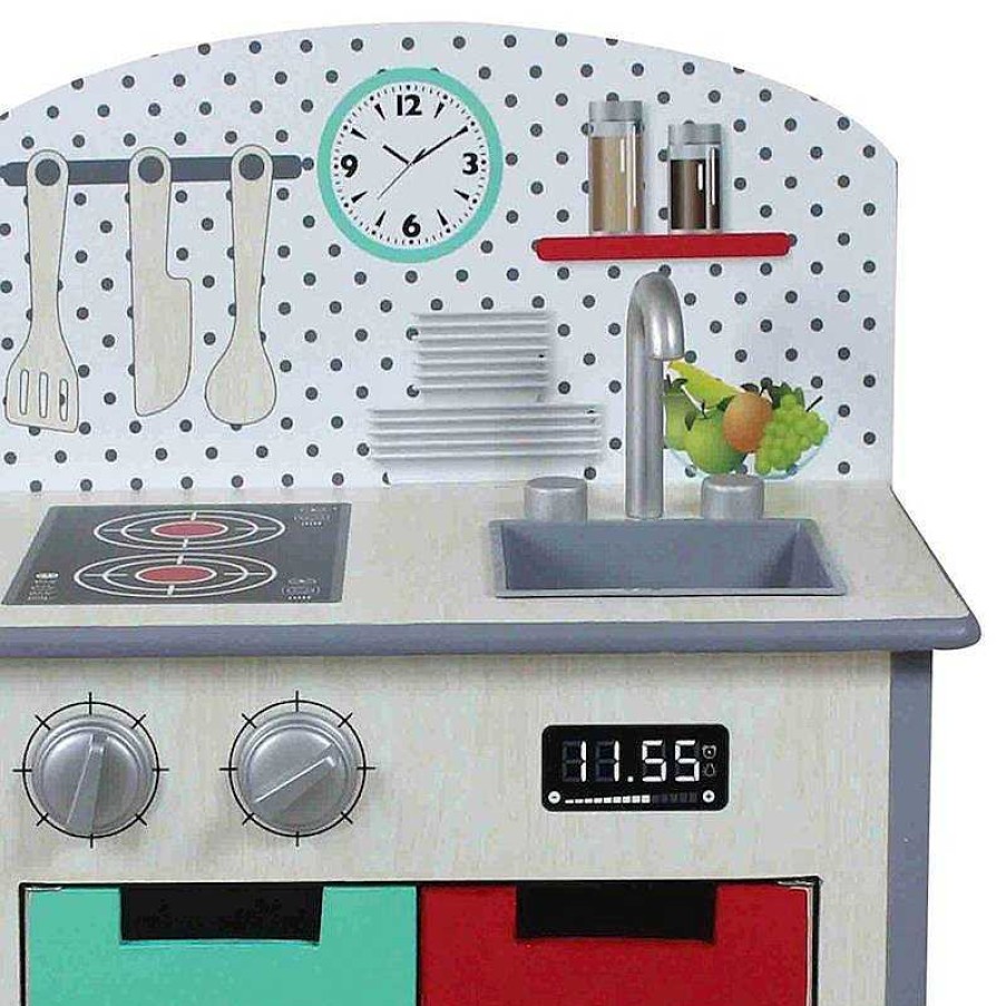 Juegos Del Hogar Color Baby | Cocina De Madera Fashion Woomax