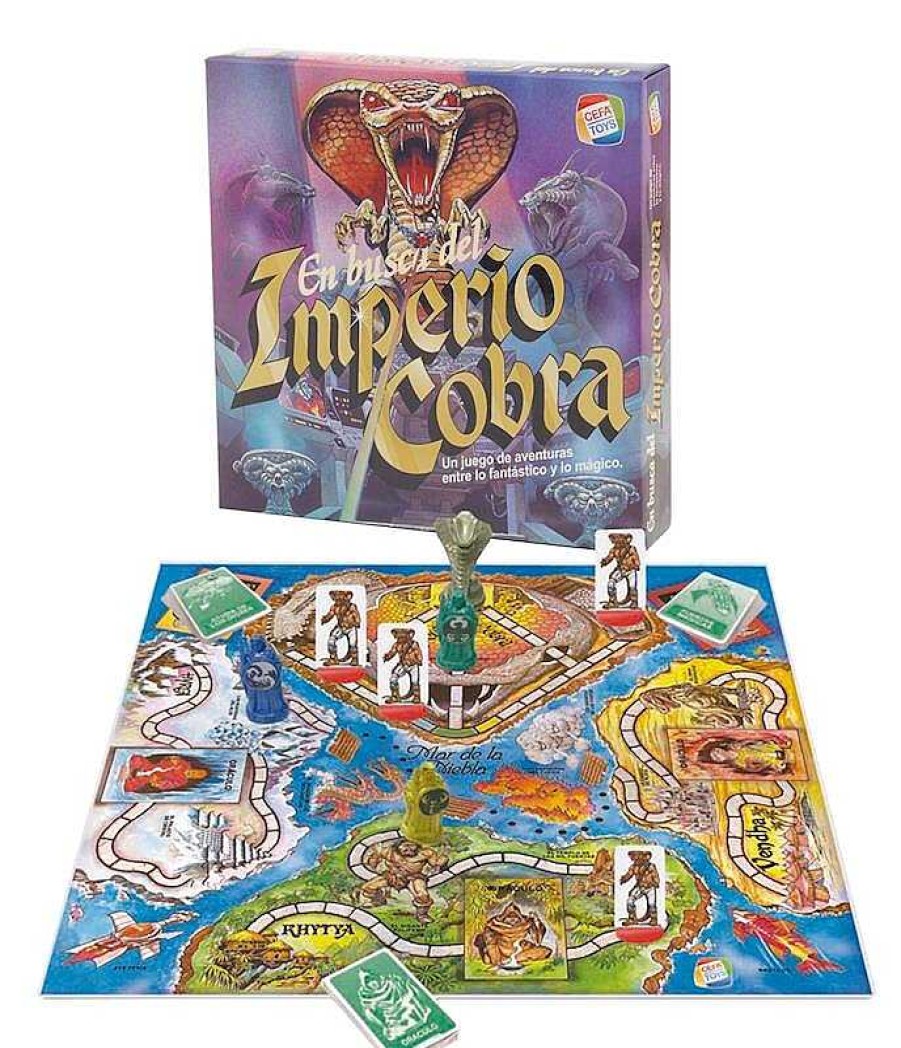 Juegos De Mesa Cefa | Juego En Busca Del Imperio Cobra Edicion Vintage Cefa