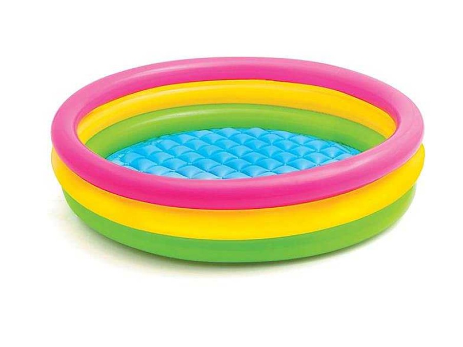 Juguetes Para Piscina Y Accesorios Intex | Piscina 3 Tubos 114X25 132 Litros Color Baby