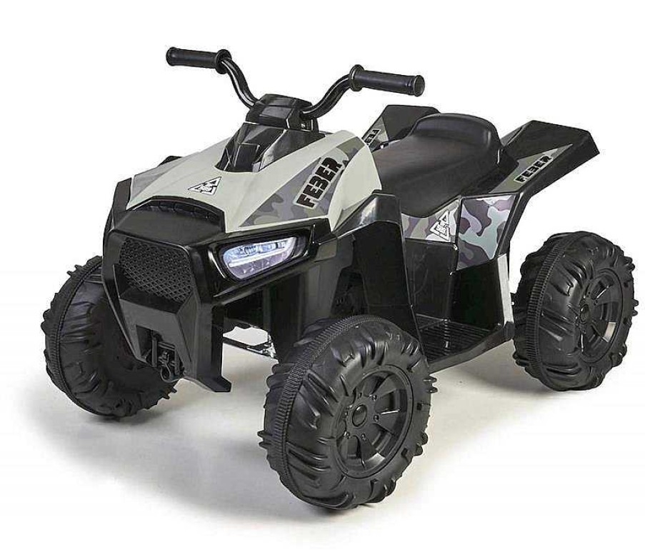 Coches El Ctricos Infantiles Feber | Quad Boxer Bater A 12V