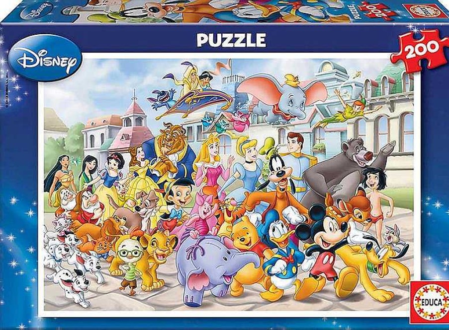 Puzzles Educa Borrás | Puzzle 200 Piezas Desfile Disney