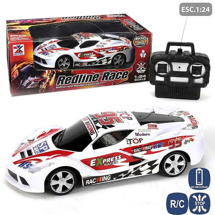 Veh Culos Radio Control Juinsa | Coche R/C Decorado 7 Funciones 20 Cm Pilas Juinsa