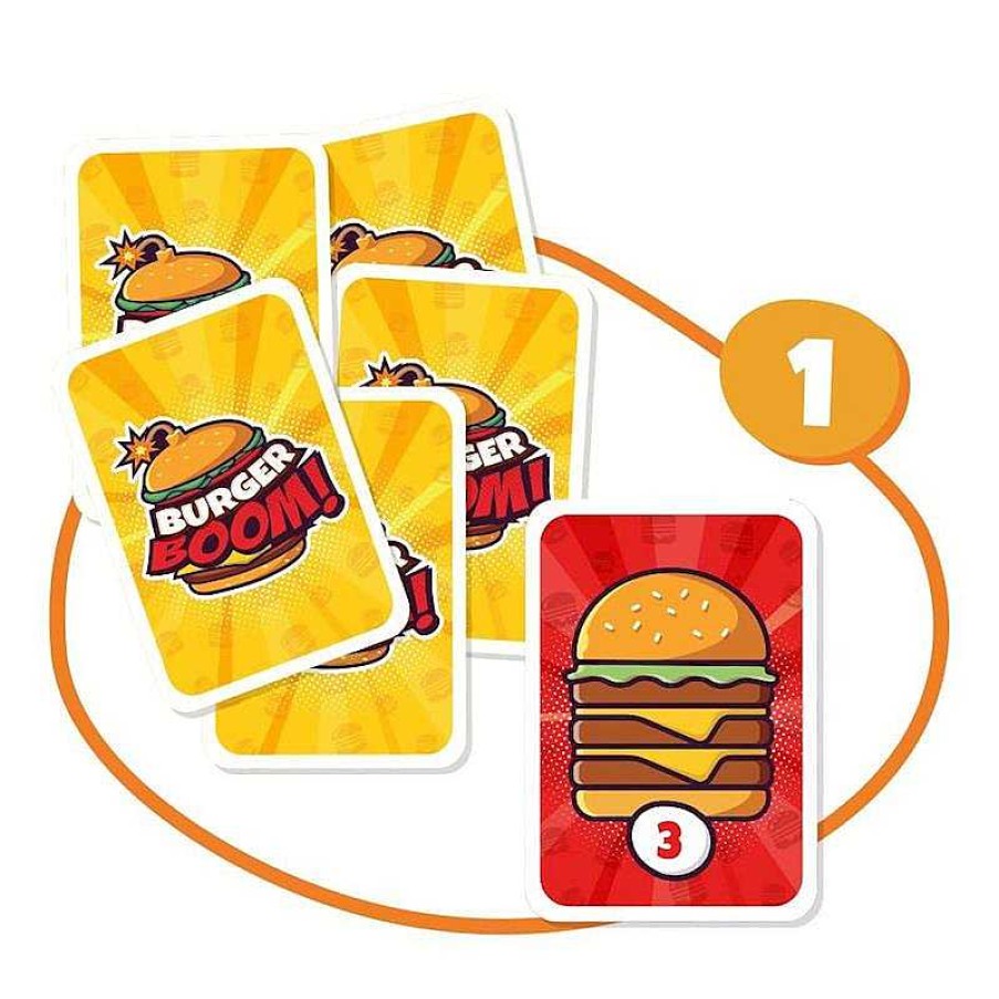 Juegos De Mesa Bizak | Burger Boom Juego