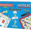 Juegos De Mesa Falomir | Superpoly, Intelect Y Rummy