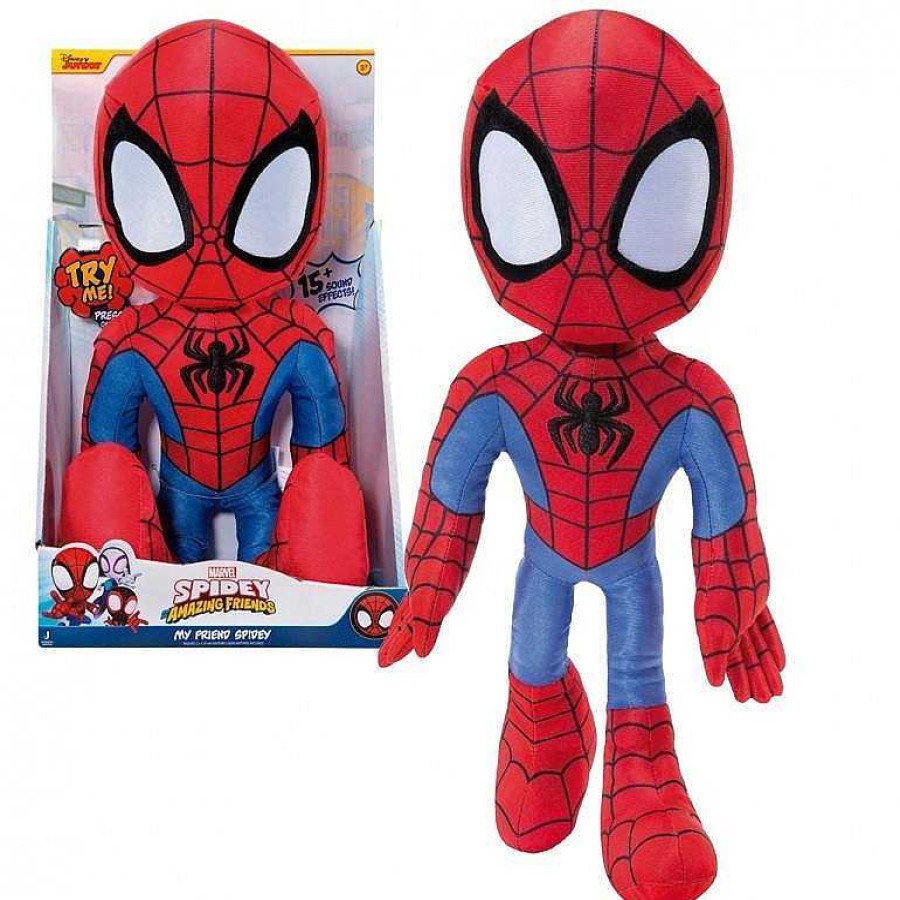 Peluches Toy Partner | Peluche Spidey 40 Cm Con Sonido