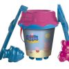 Juguetes Verano Unice | Cubo Playa Castillo Peppa Pig Con Accesorios