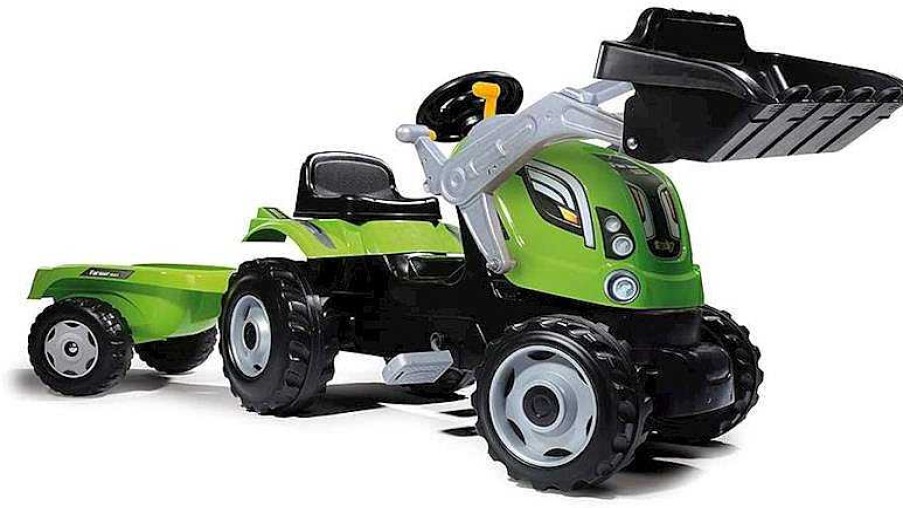 Coches De Pedales Smoby | Tractor Pedales Max Con Pala