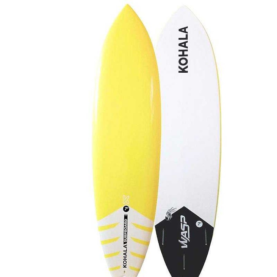 Juguetes Deportivos Ociotrends | Tabla Surf R Gida Wasp 7´Amarilla 41L