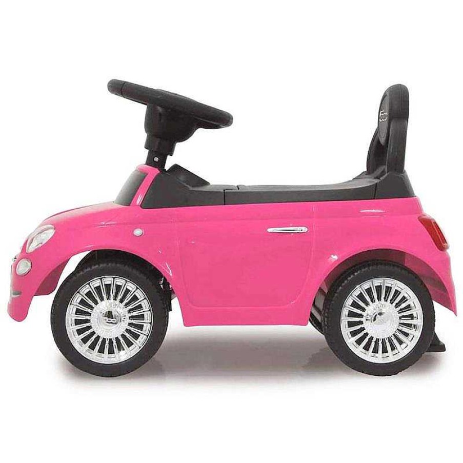 Juguetes Aire Libre Ociotrends | Correpasillos Fiat 500 Rosa