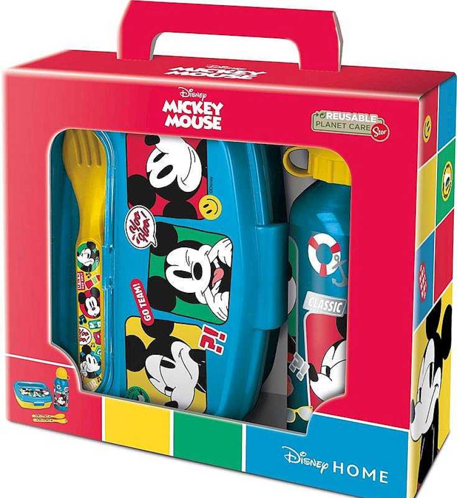 Primera Comuni N Stor | Set Sandwichera Mickey Mouse 4 Piezas