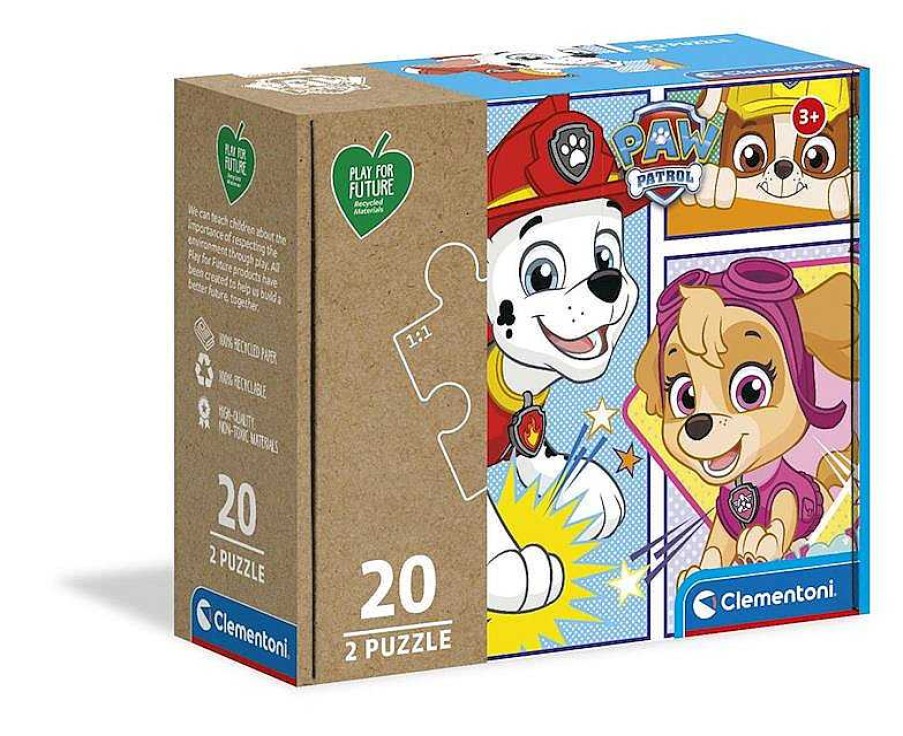 Puzzles Clementoni | Puzzles Paw Patrol 2X20