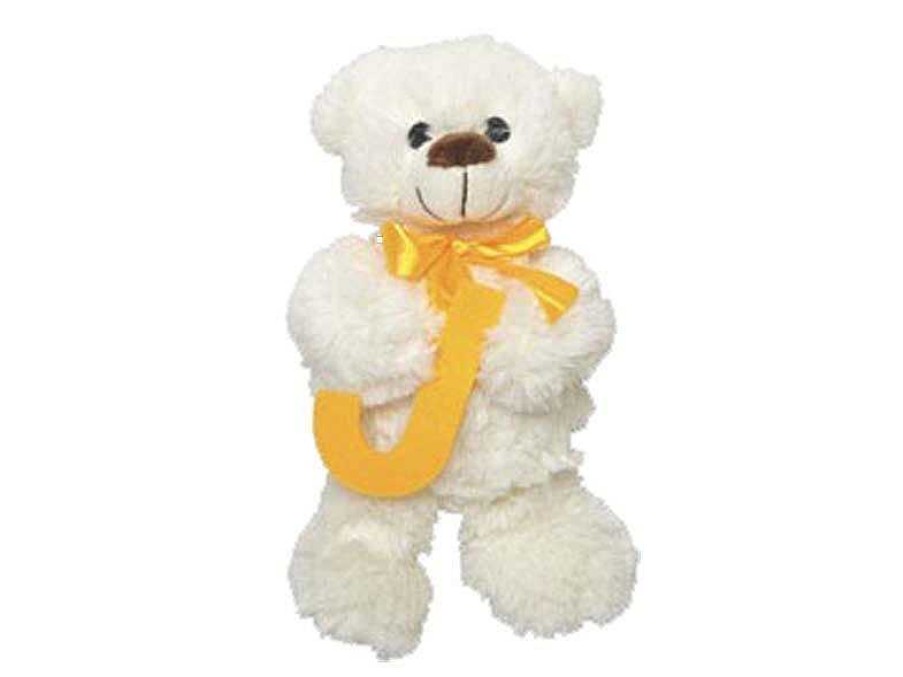 Peluches Beatriz | Peluche Osito Con Letra J 23 Cm Artesan As Beatriz