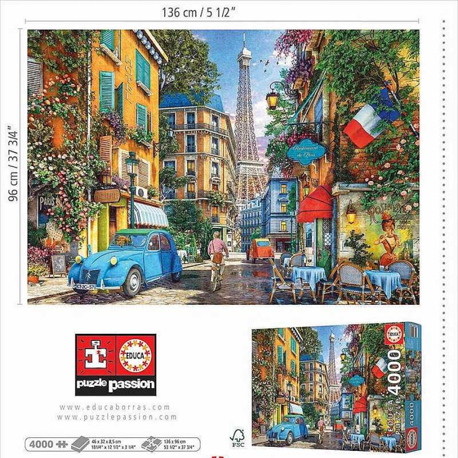 Puzzles Educa Borrás | Educa Calles De Par S Puzzle 4000 Piezas