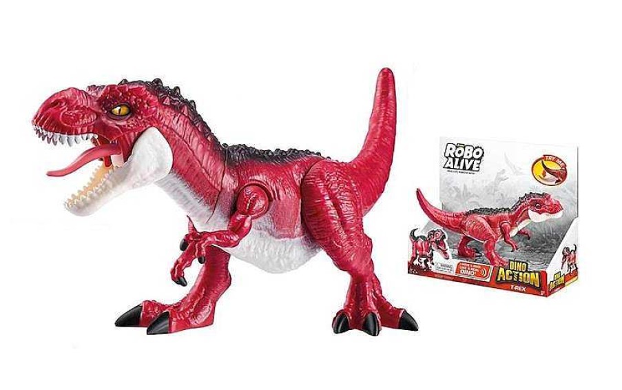 Figuras De Acci N Zuru | Dinosaurio T- Rex Robo Alive