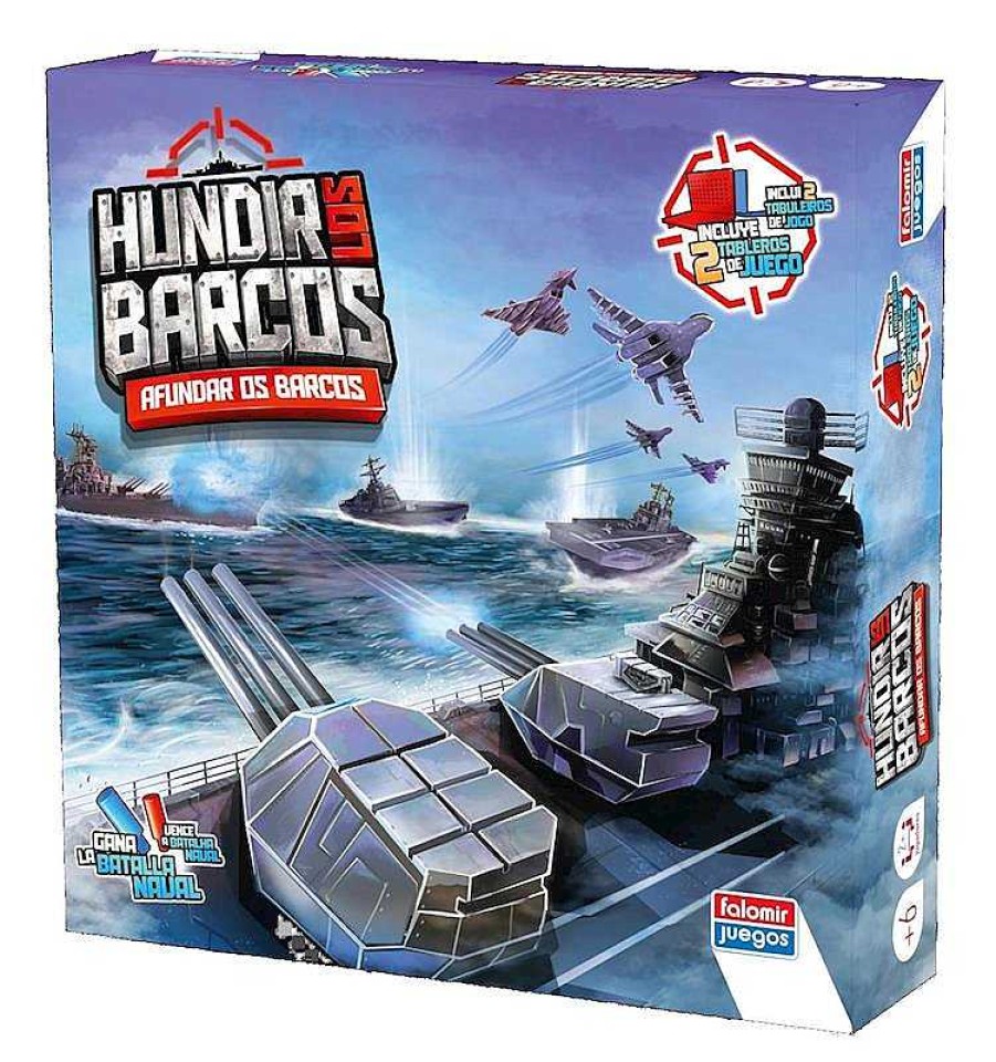 Juegos De Mesa Falomir | Juego Hundir Los Barcos De Falomir