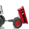 Coches El Ctricos Infantiles Ociotrends | Tractor Bater A Con Remolque Rojo