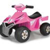 Coches El Ctricos Infantiles Feber | Feber Quad Bateria Racy Pink Famosa