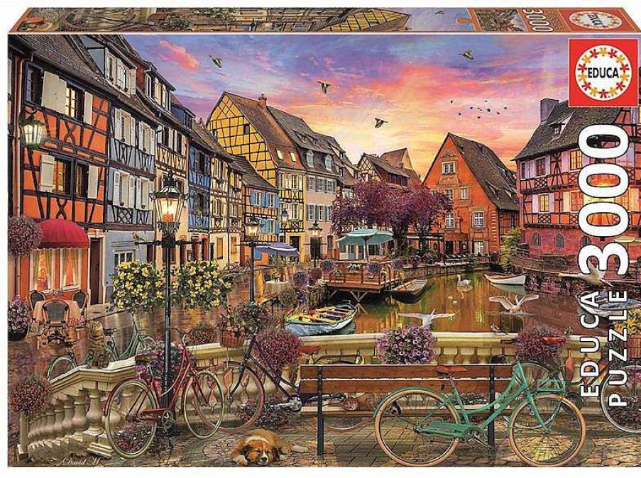 Puzzles Educa Borrás | Puzzle 3000 Piezas Colmar Francia