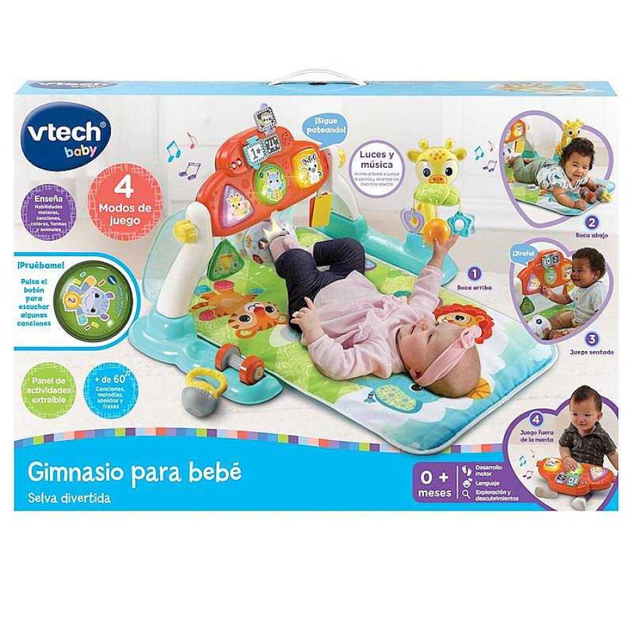 Juguetes Para Beb S VTech | Manta Y Gimnasio Actividades Selva Divertida